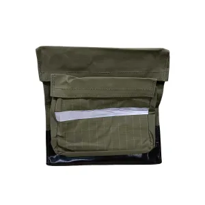 Canvas Mining Square Reflective Crib Bag Green