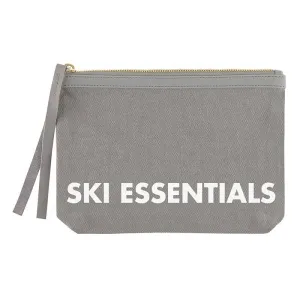 Canvas Pouch - Ski Essentials