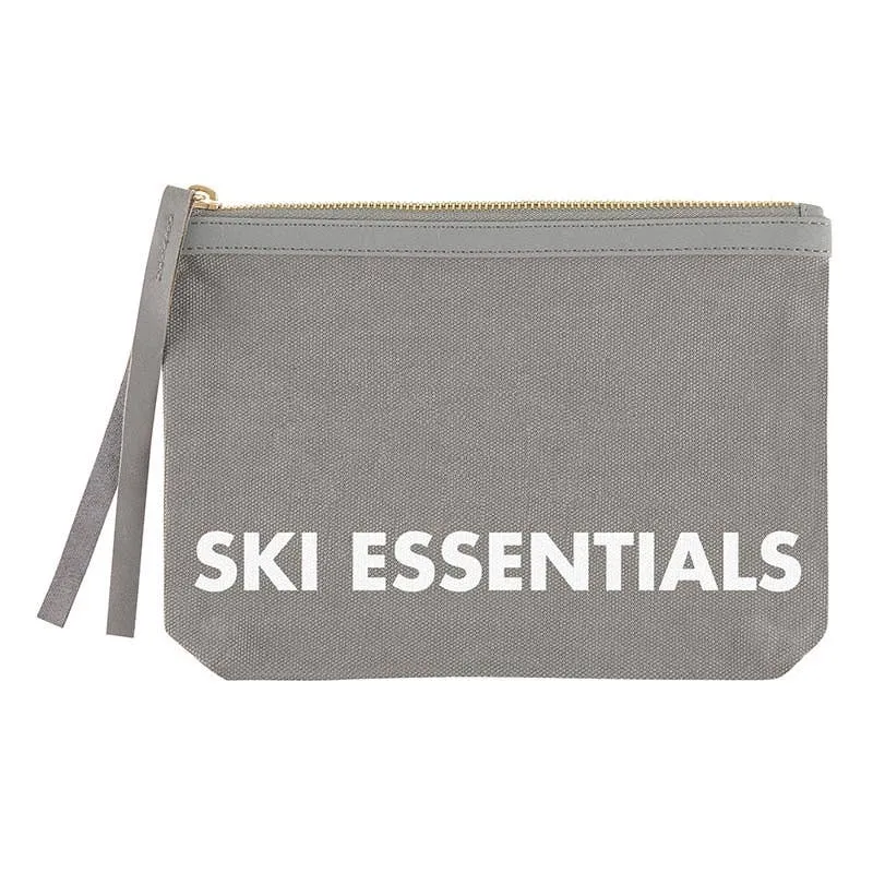 Canvas Pouch - Ski Essentials