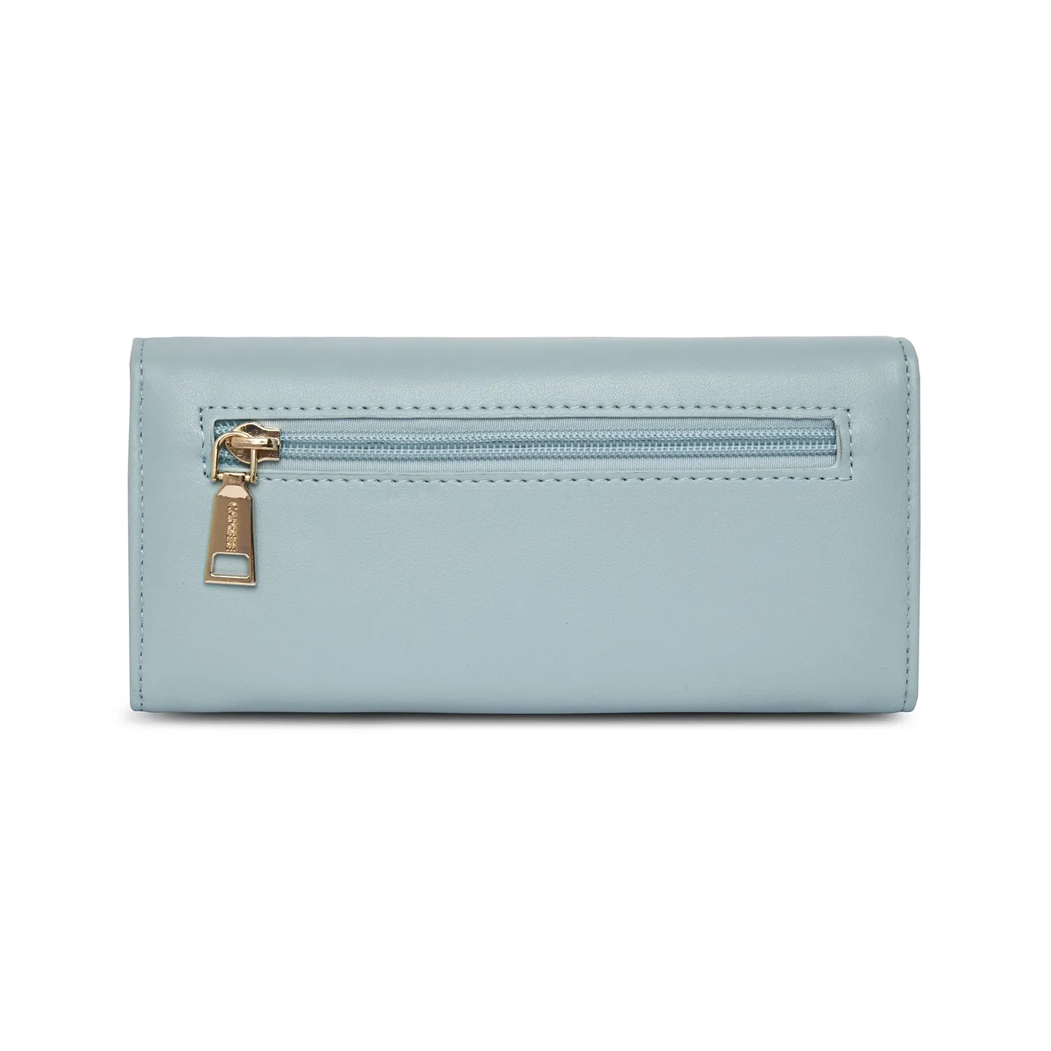 Caprese Remy Flap Wallet Large Blue