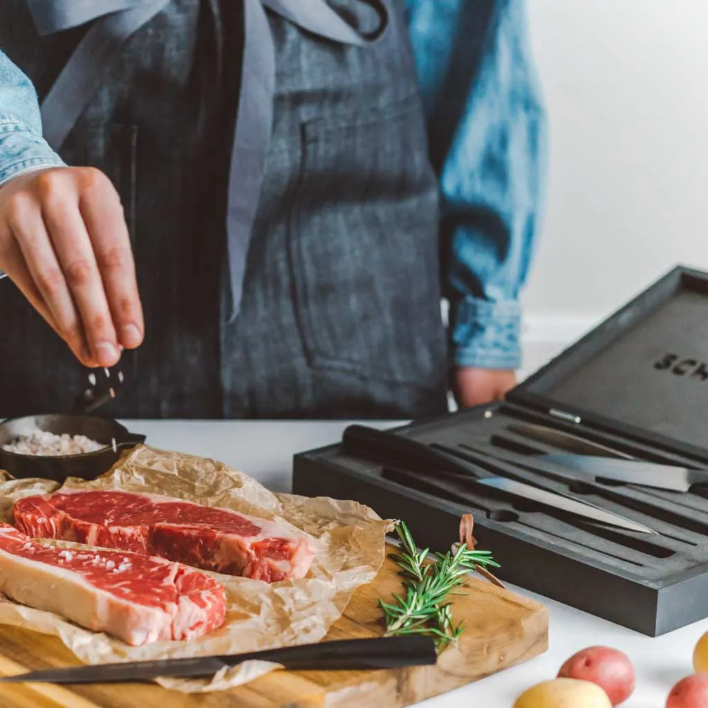 Carbon 6, 6-Piece Steak Knife Set