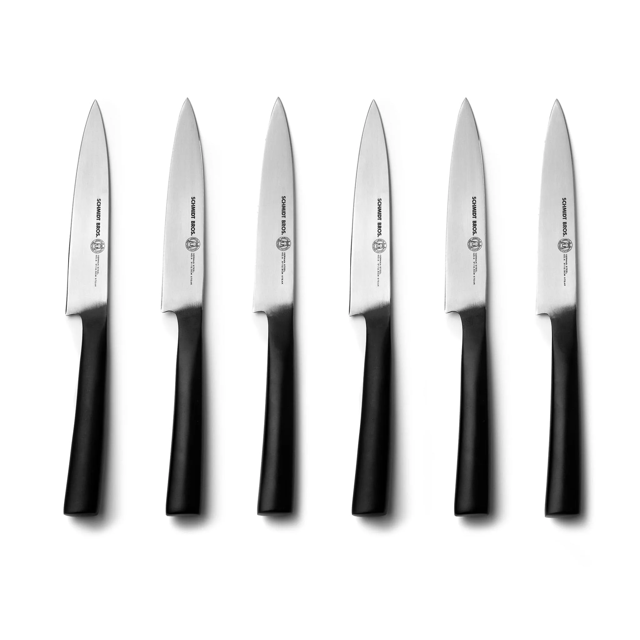 Carbon 6, 6-Piece Steak Knife Set