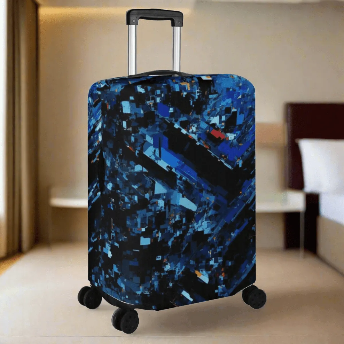 Cave Crystal Luggage Cover