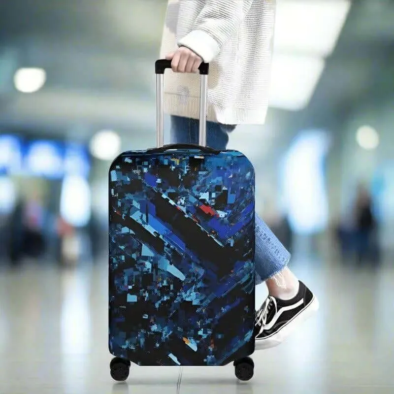 Cave Crystal Luggage Cover