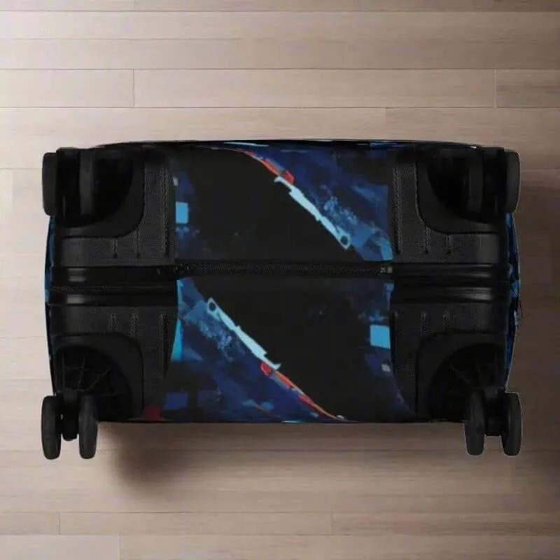 Cave Crystal Luggage Cover