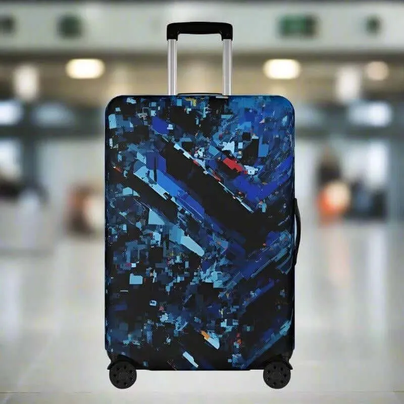 Cave Crystal Luggage Cover