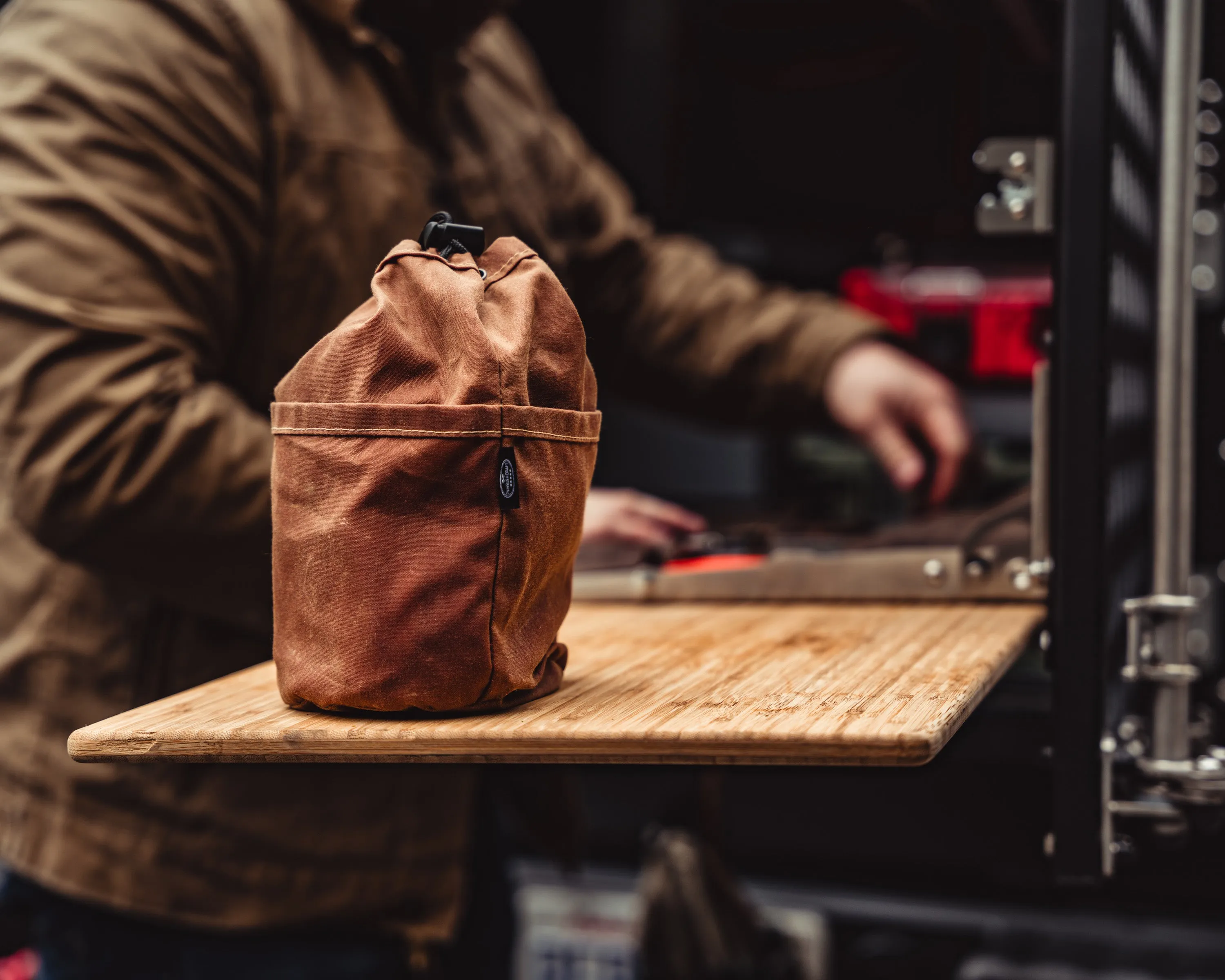 Cedar Bucket Bag