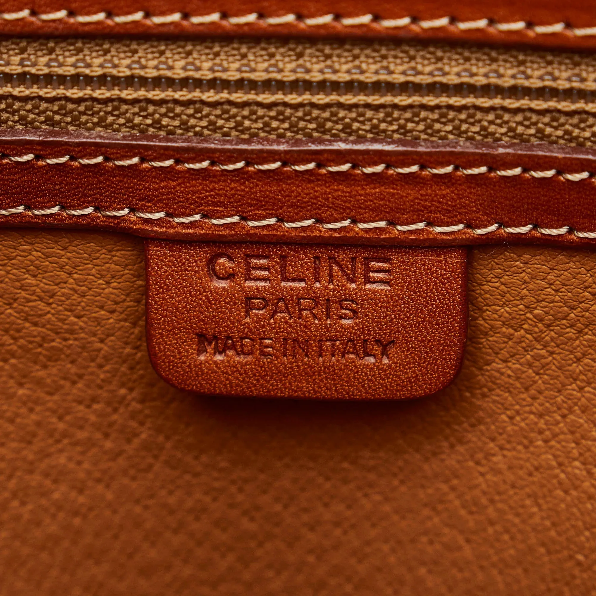 Celine Bucket Bag Macadam Canvas