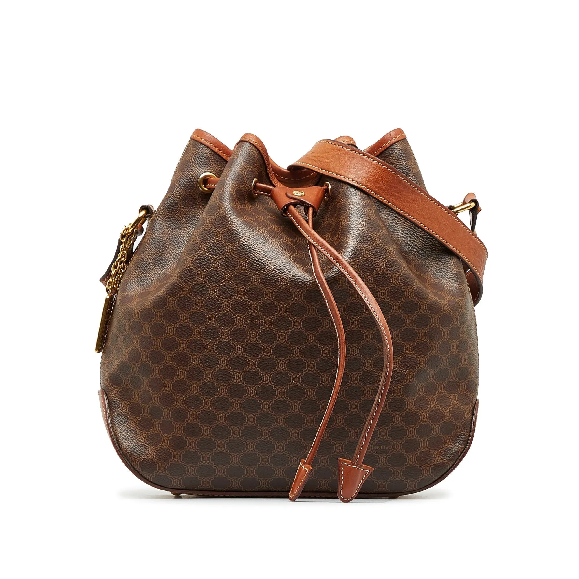 Celine Bucket Bag Macadam Canvas