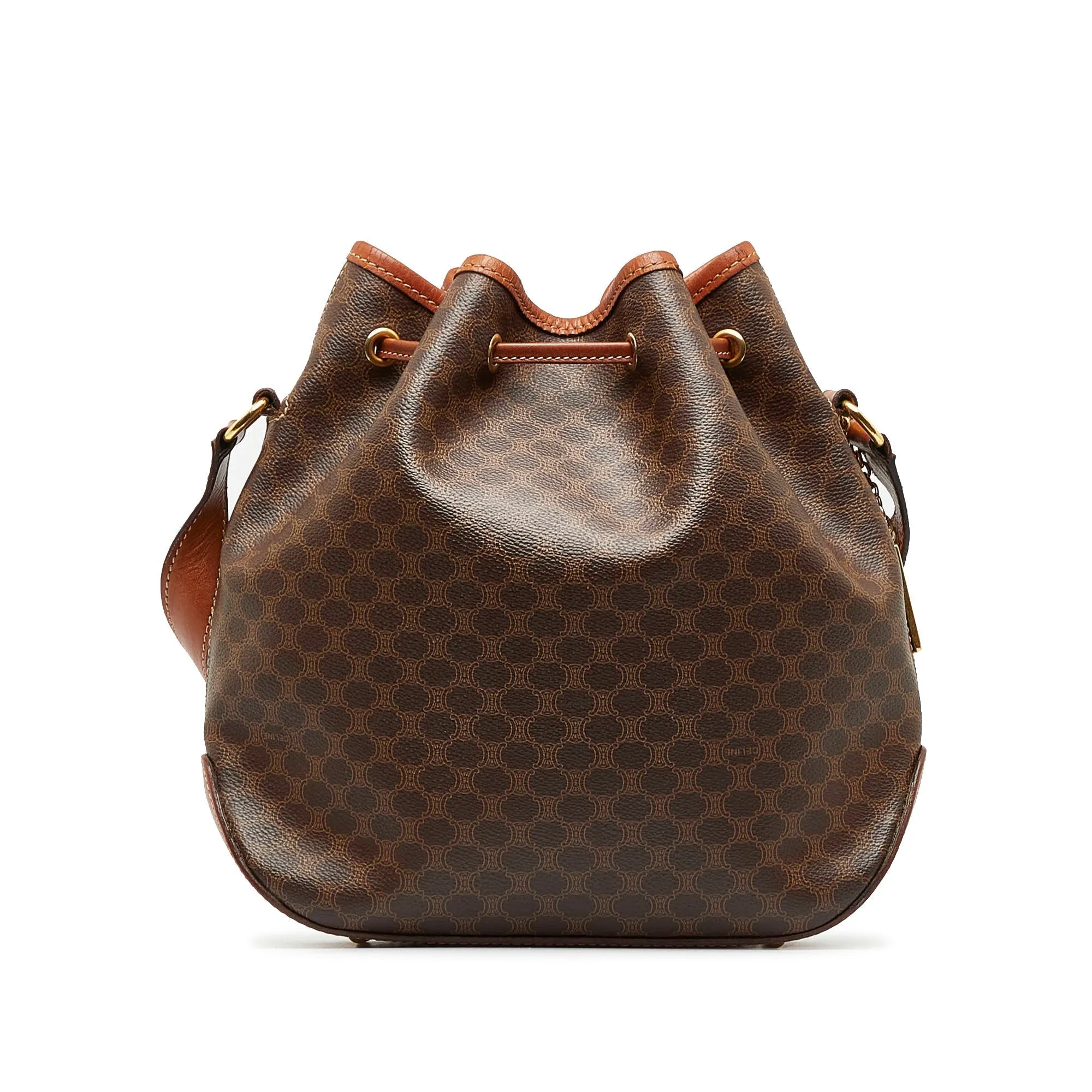 Celine Bucket Bag Macadam Canvas