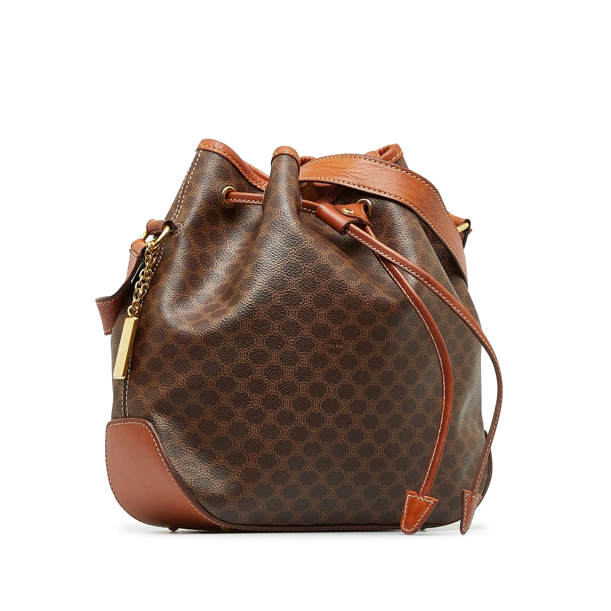 Celine Bucket Bag Macadam Canvas