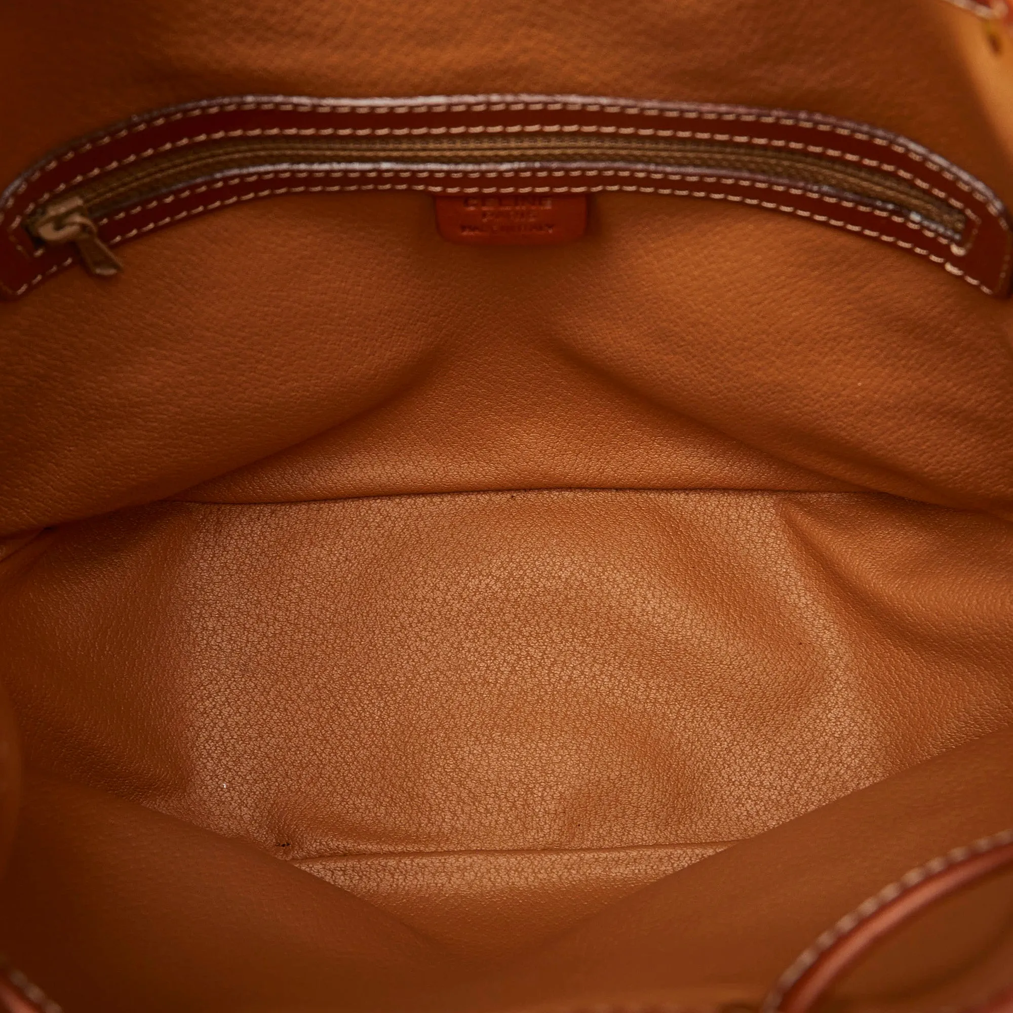 Celine Bucket Bag Macadam Canvas