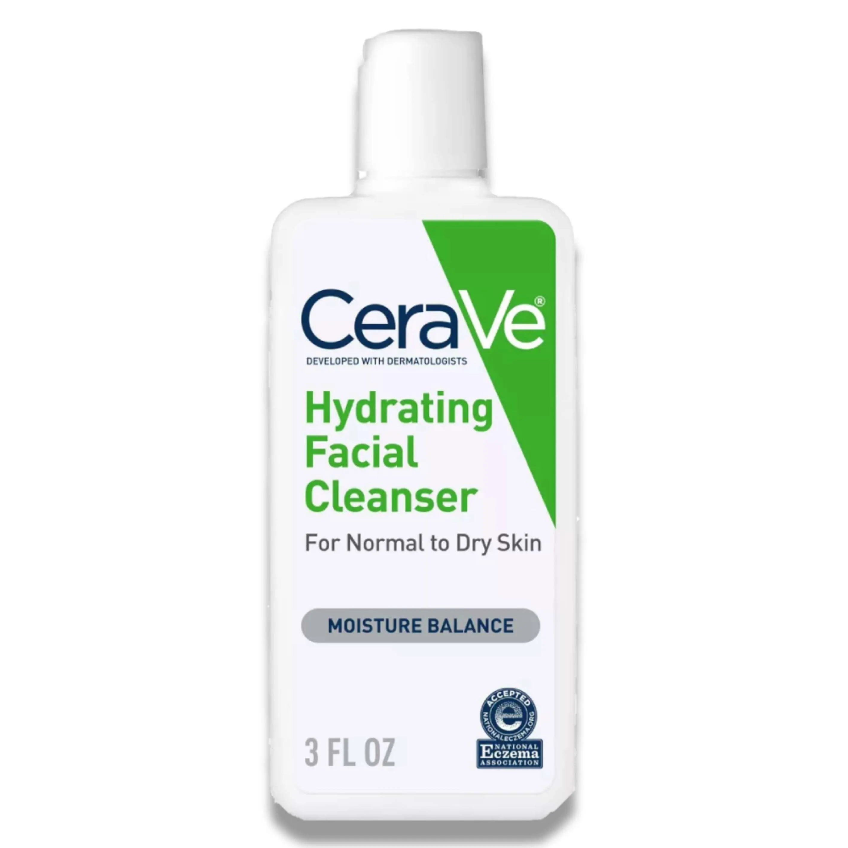 CeraVe - Face Wash Hydrating Facial Cleanser for Normal to Dry Skin - 3 Oz - 6 Pack - Travel Size