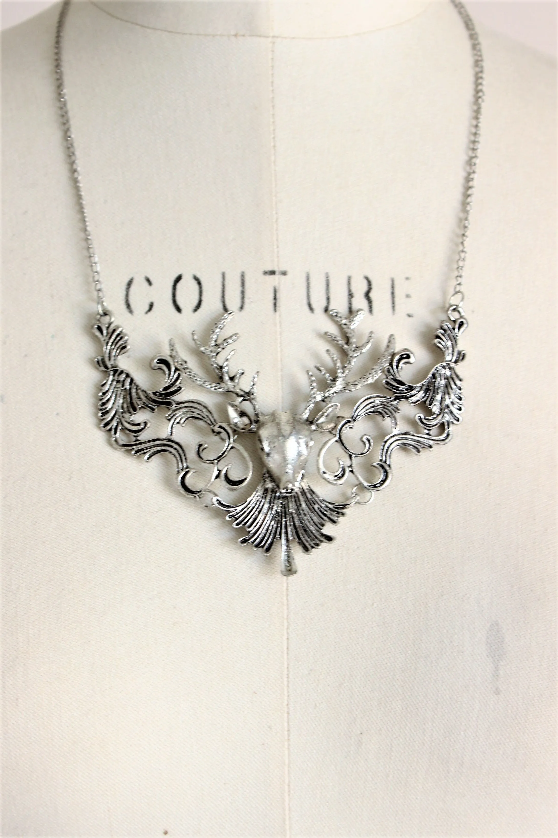 Cernunnos Statement Necklace by Dark Storm Store