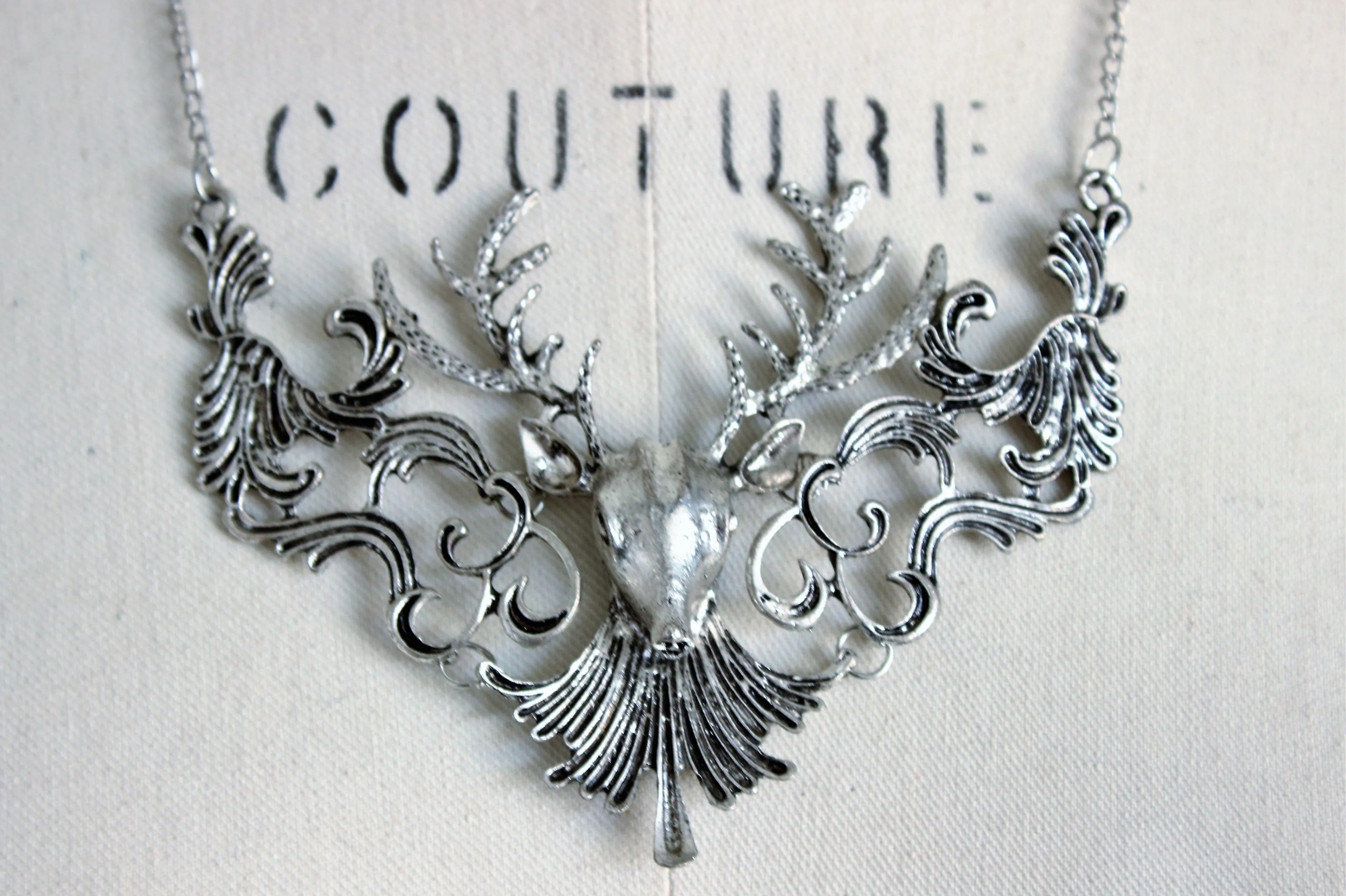 Cernunnos Statement Necklace by Dark Storm Store