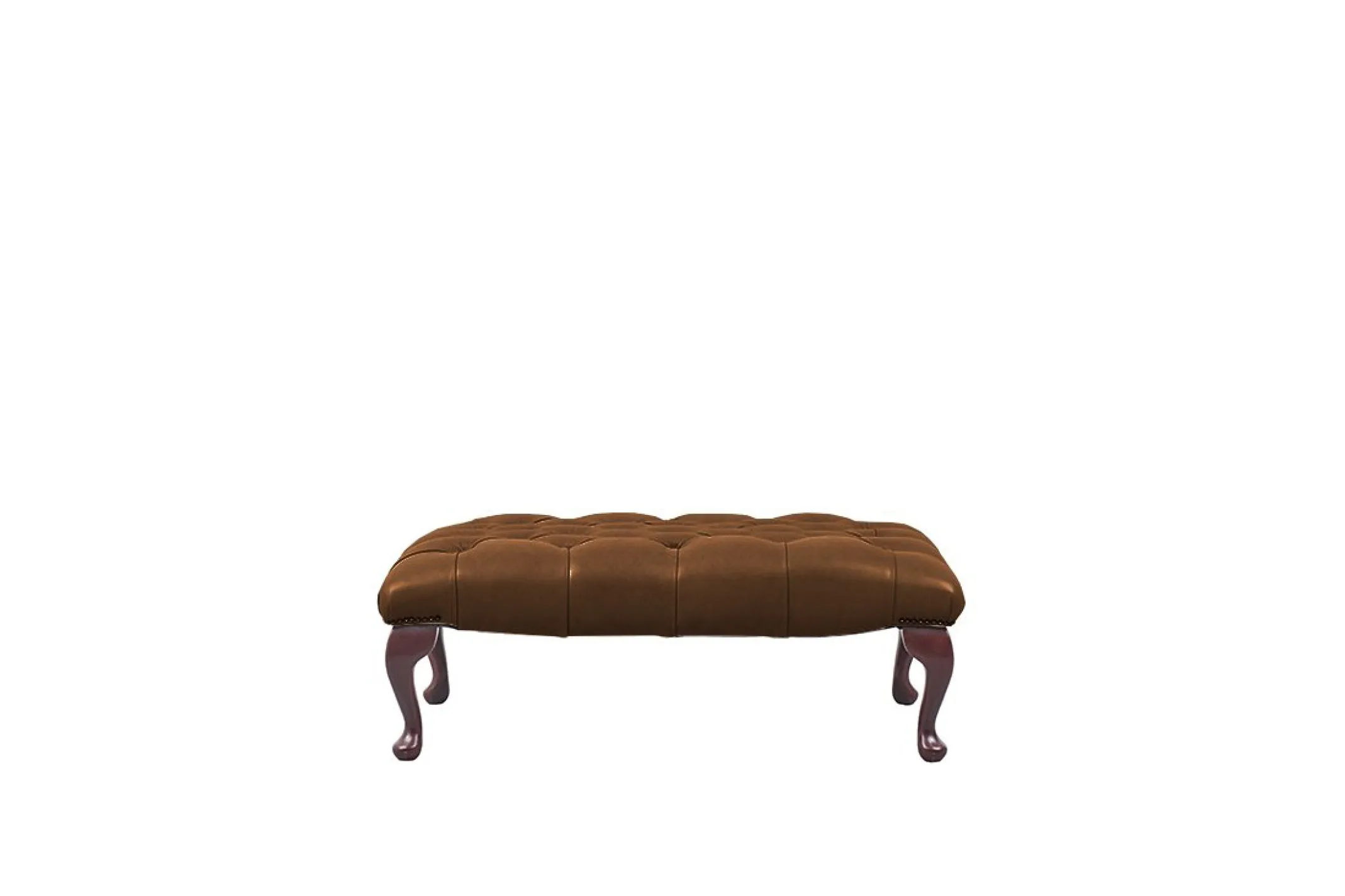 Chesterfield | Queen Anne Bench Footstool | Milton Lark