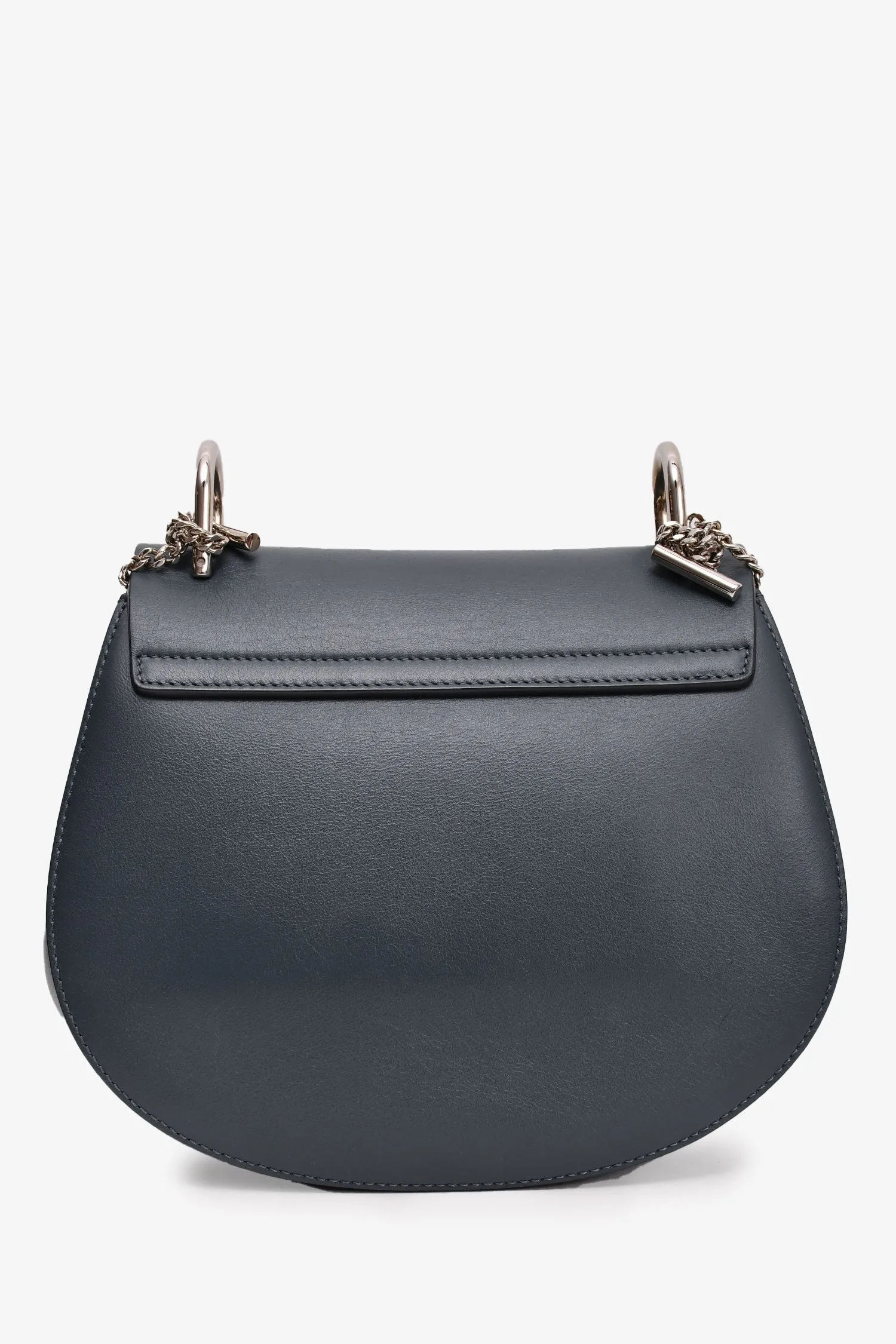 Chloe 2016 Navy Suede/Leather Drew Crossbody