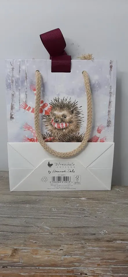 Christmas Gift Bag - XGB001 - Small - Sledge hogs