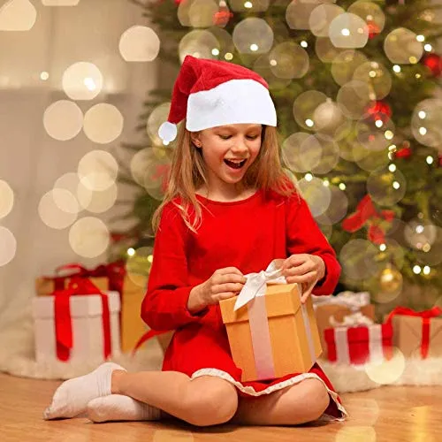 Christmas Santa Cap- Pack of 2- Red Color
