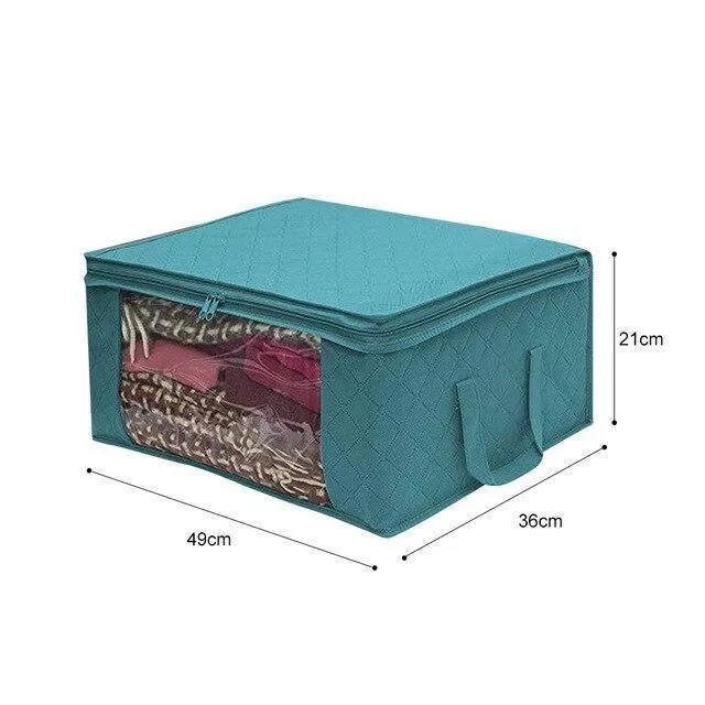 Clothes Storage Bag Organizer With Clear Window