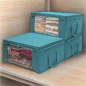 Clothes Storage Bag Organizer With Clear Window