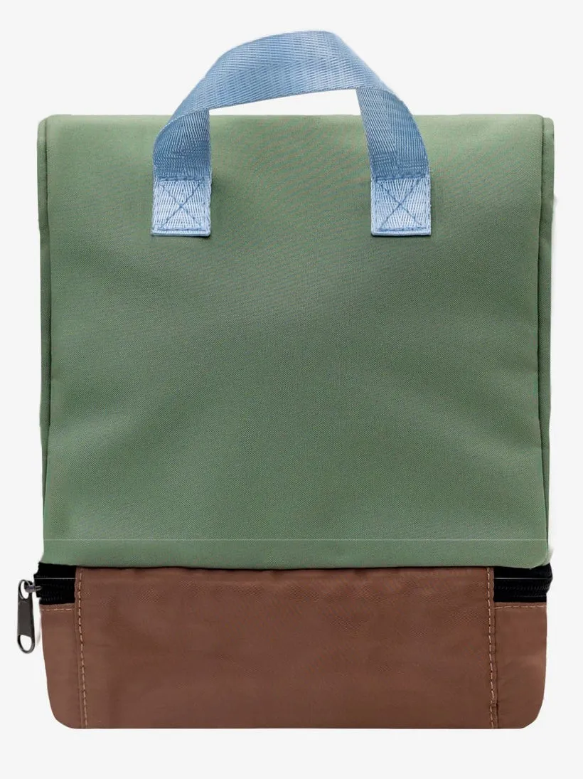 Colorblock Iguana Green Lunch Box (Kids)