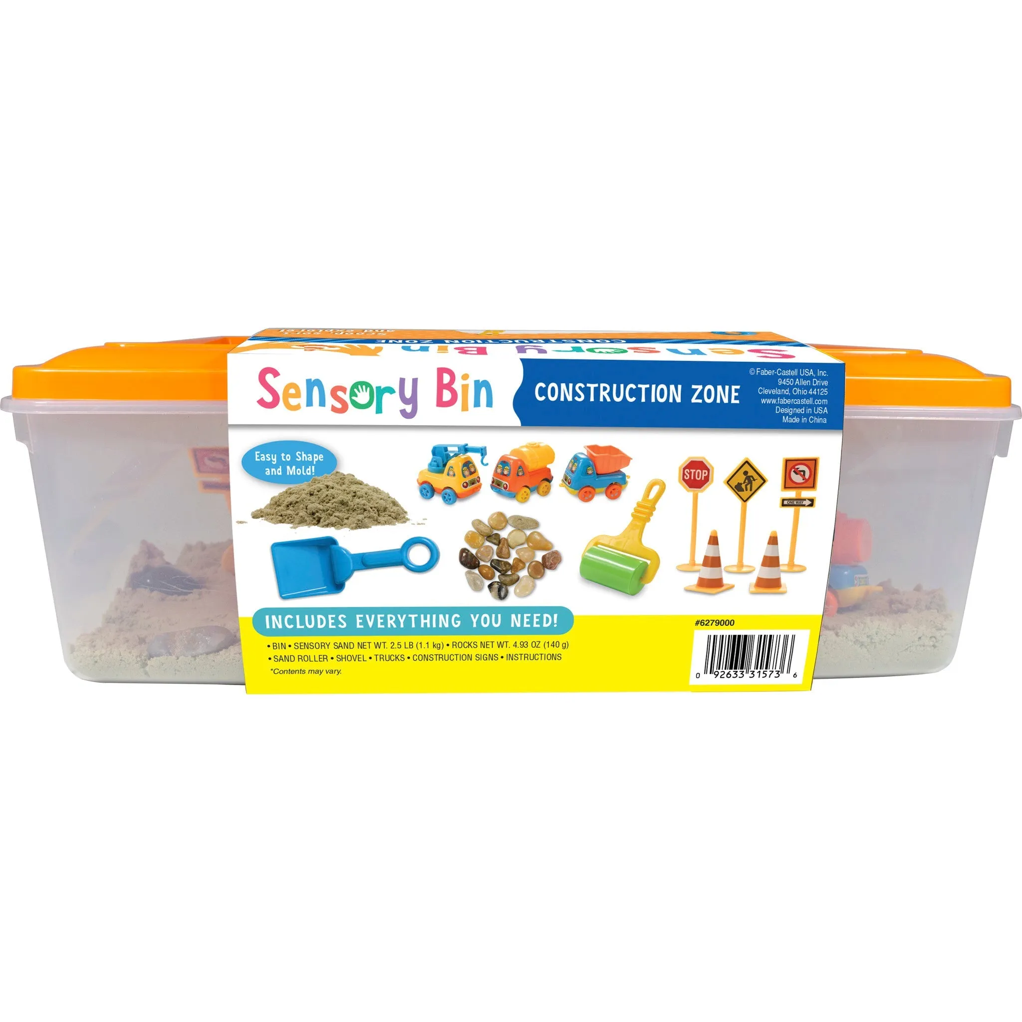 Construction Sensory Bin