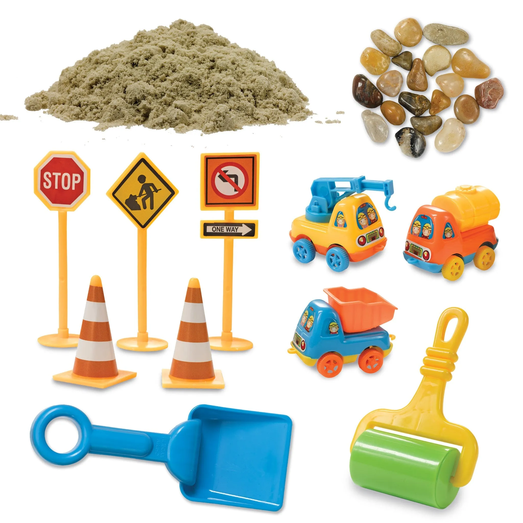 Construction Sensory Bin
