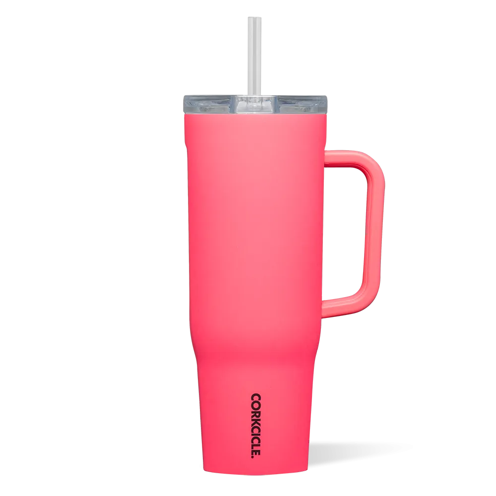 Corkcicle Cruiser Insulated Tumbler With Handle – Paradise Punch – 40oz