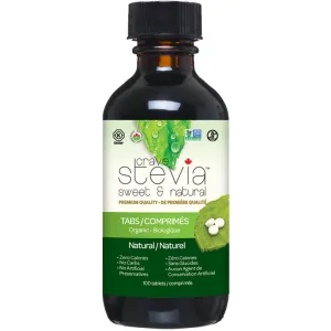 Crave Stevia Powder Stevia, 100 tabs