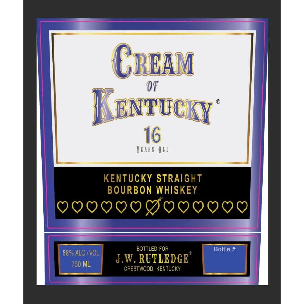 Cream Of Kentucky 16 Year Old Bourbon