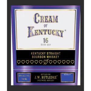 Cream Of Kentucky 16 Year Old Bourbon