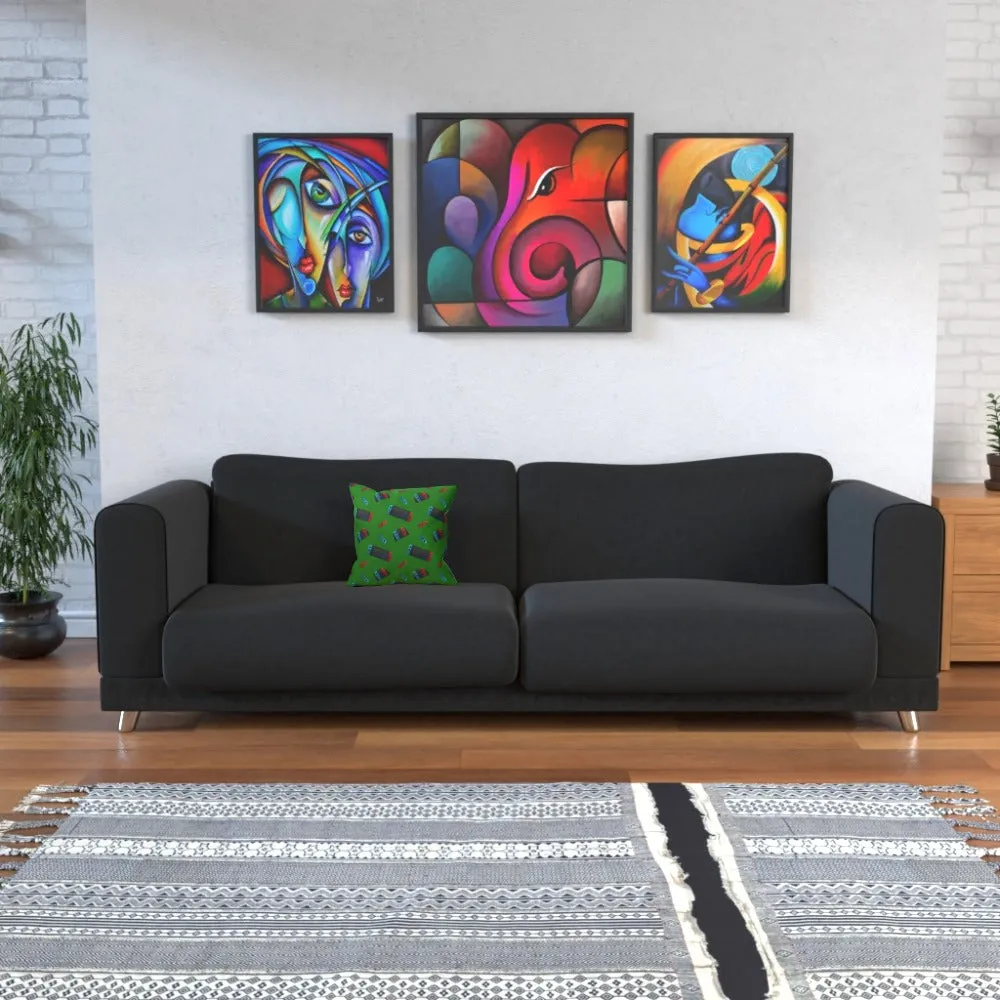 Cushion - Switch Green