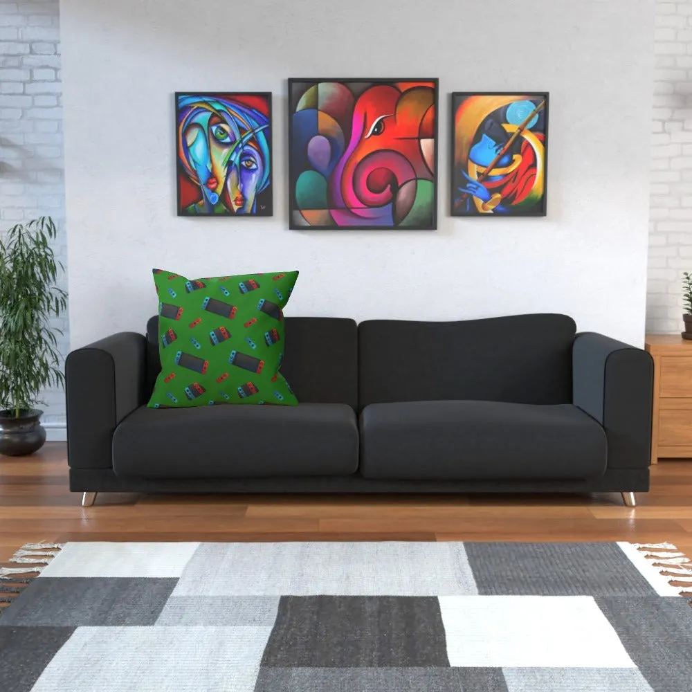 Cushion - Switch Green