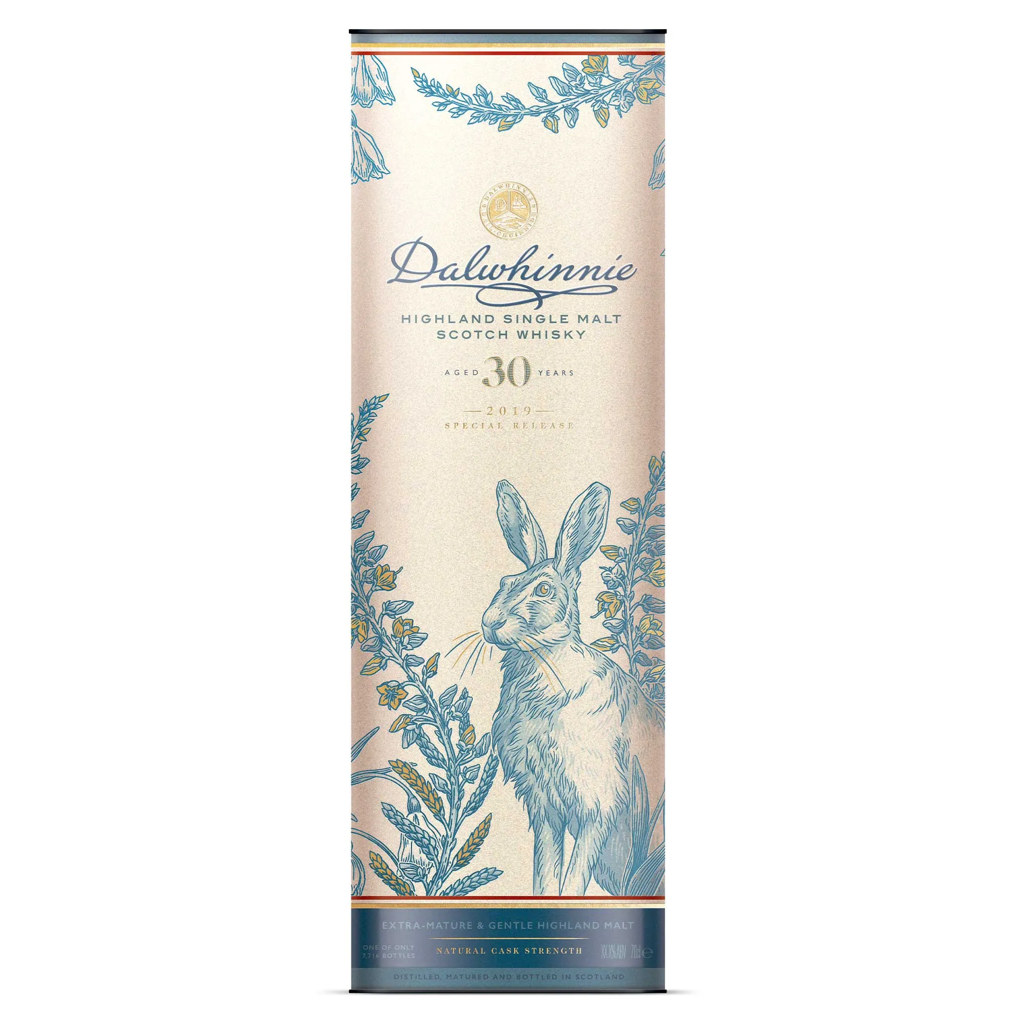 Dalwhinnie 30 Year Old Special Release 2019 Highland Single Malt Scotch Whisky ABV 54.7% 70cl with Gift Box