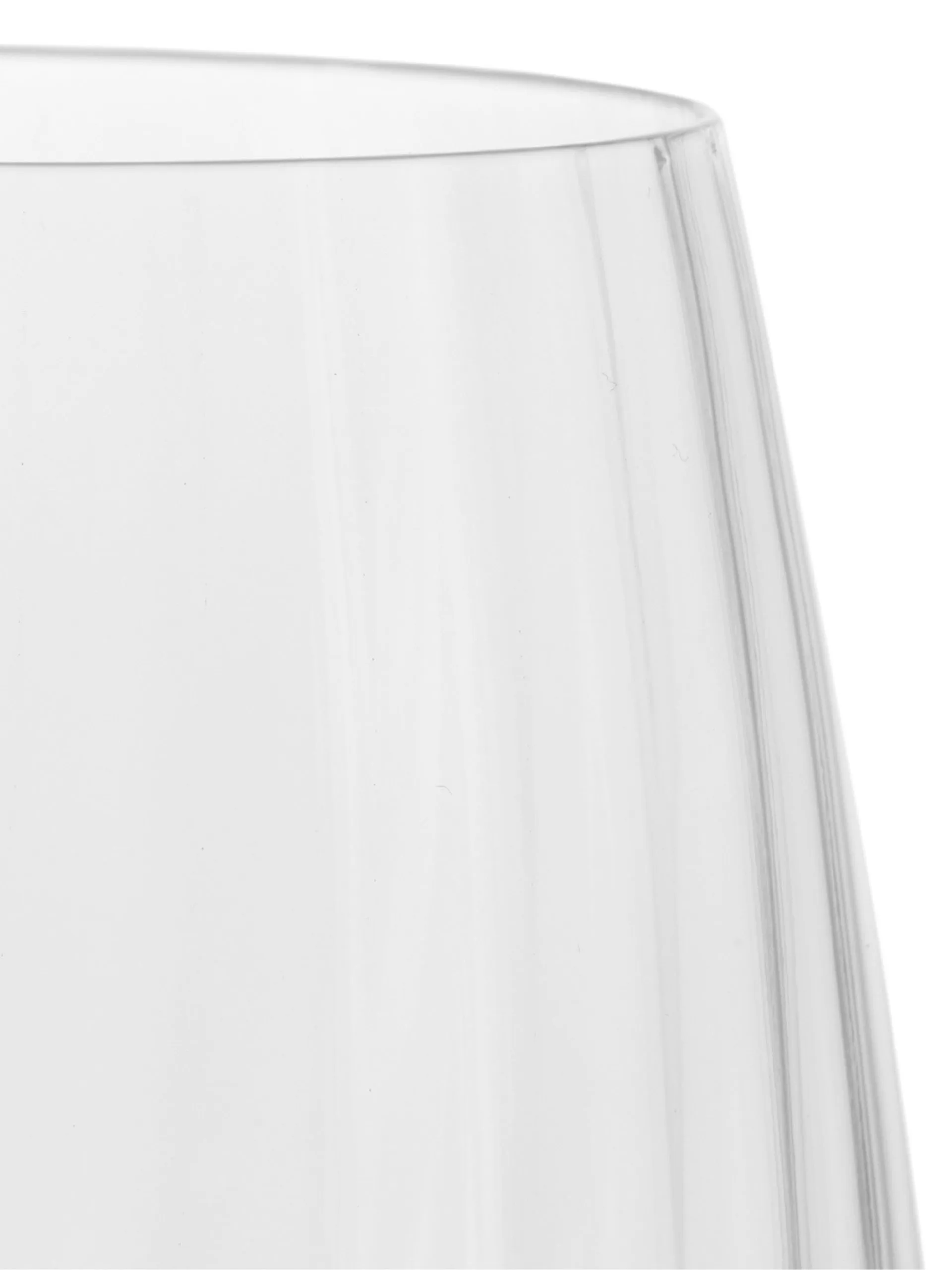 Daphne optic crystal tumblers, set of 6