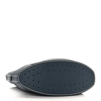 DELVAUX DAILY SURPIQUE BUCKET CROSSBODY IN NAVY