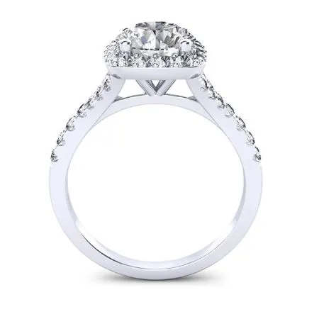 Desert Rose - Princess Lab Diamond Bridal Set (IGI Certified)