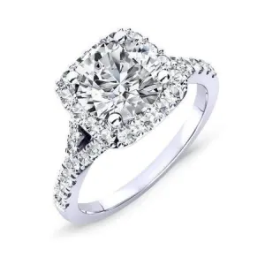 Desert Rose - Round Diamond Engagement Ring