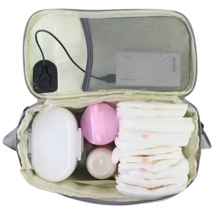 Diaper Bag   Stroller Organizer - Premium quality - Charging cable included - Pink