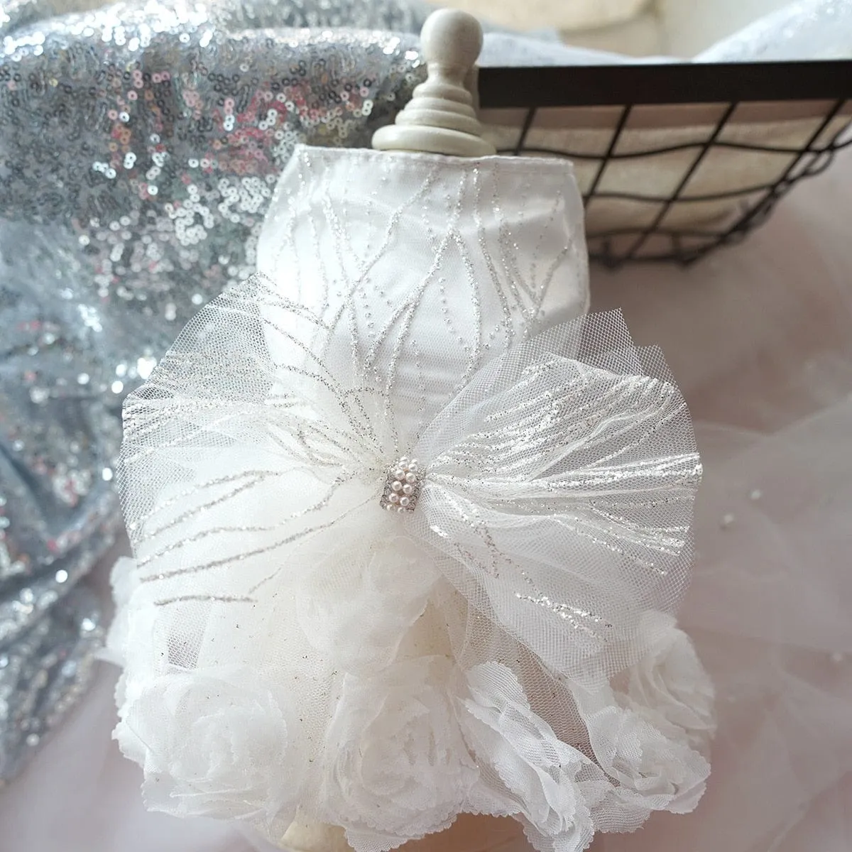 DIVA PET - "Francesca" Luxurious Tulle Special Occasion Dress