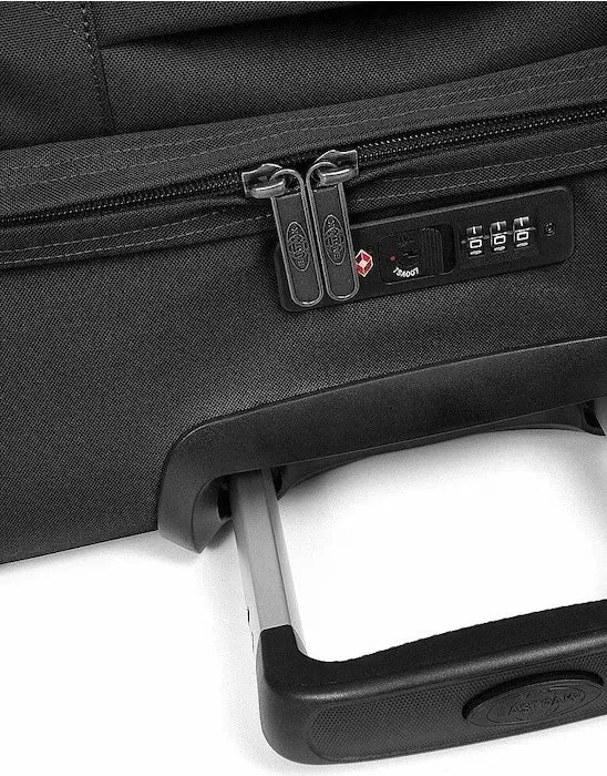 Eastpak - (size M) 78L Transit'R suitcase luggage trolley with TSA combination lock (EK0A5BA80081) - Black