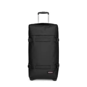 Eastpak - (size M) 78L Transit'R suitcase luggage trolley with TSA combination lock (EK0A5BA80081) - Black