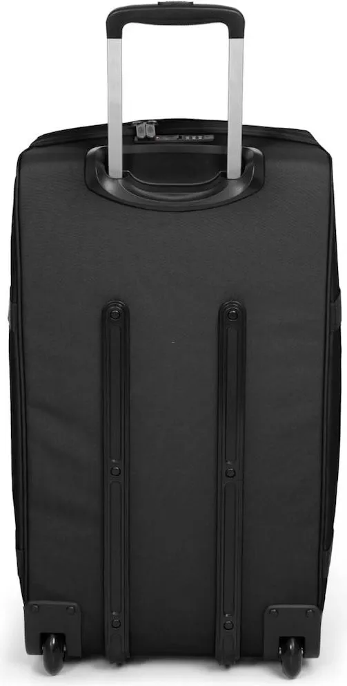 Eastpak - (size M) 78L Transit'R suitcase luggage trolley with TSA combination lock (EK0A5BA80081) - Black