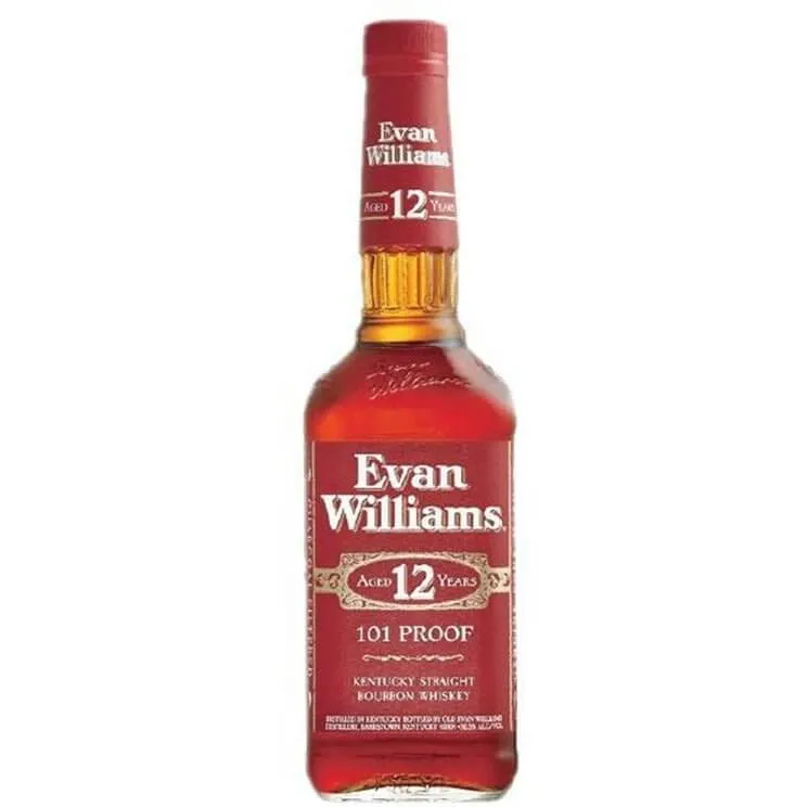 Evan Williams 12 Year Old Kentucky Straight Bourbon Whiskey 101 Proof Japan Edition