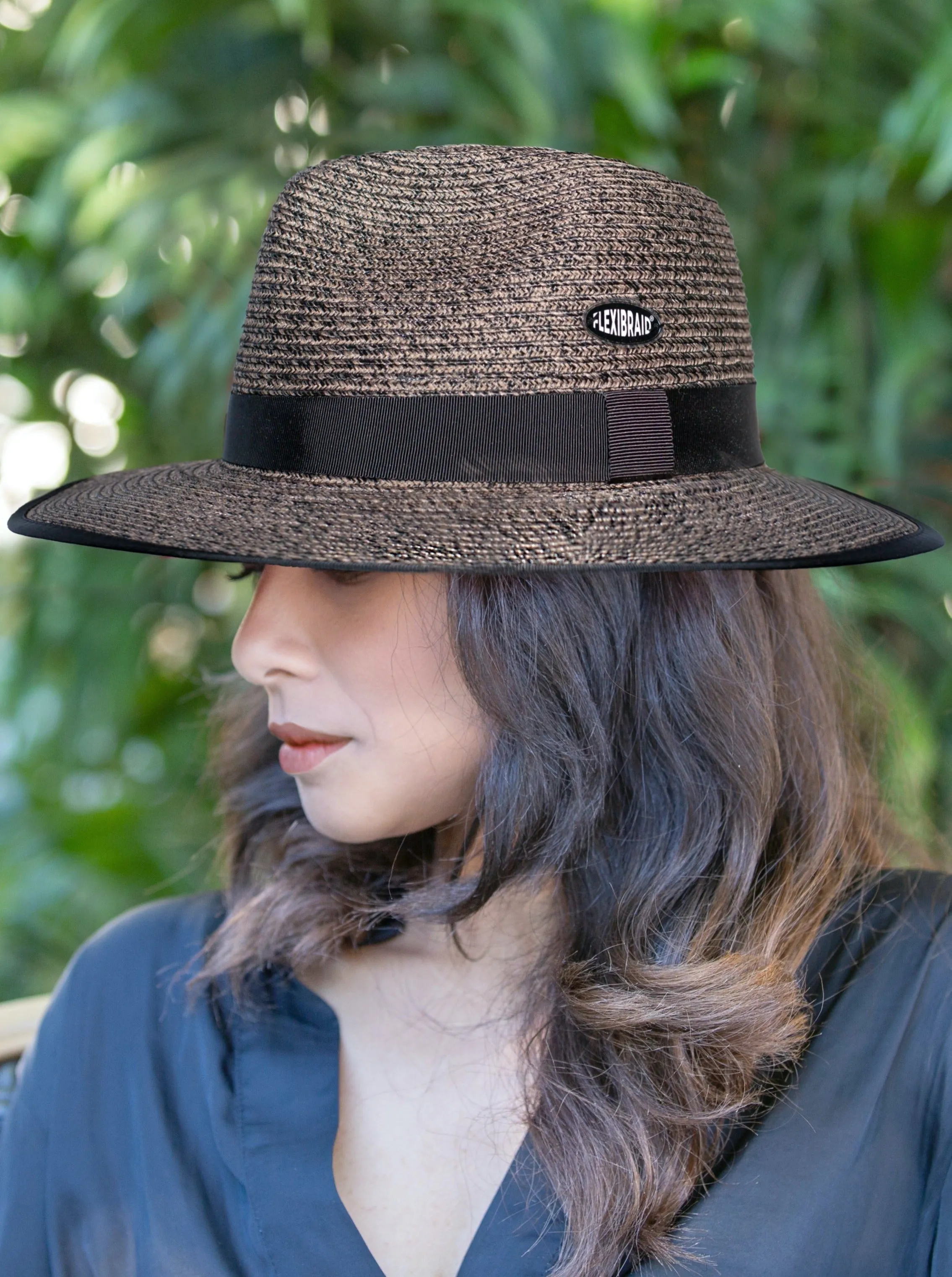 Evoke Eumundi Unisex Fedora - Burnt Clove/Black