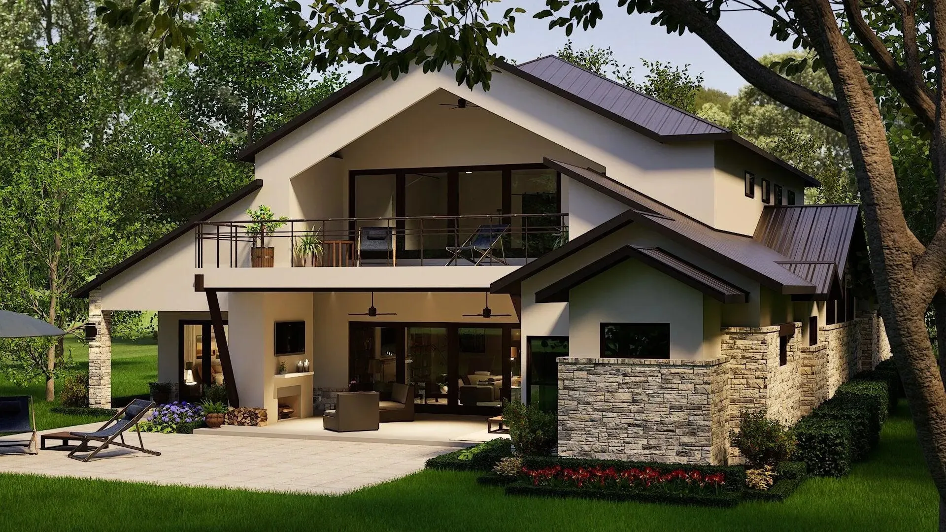 Expansive 5-Bedroom Home with Luxurious Features