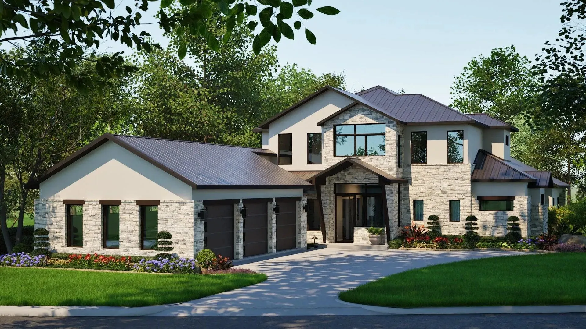 Expansive 5-Bedroom Home with Luxurious Features