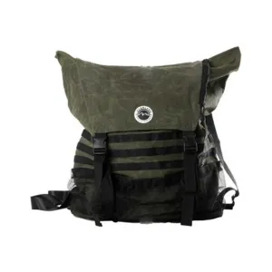 Extra Large Trash Bag Tire Mount - #16 Waxed Canvas