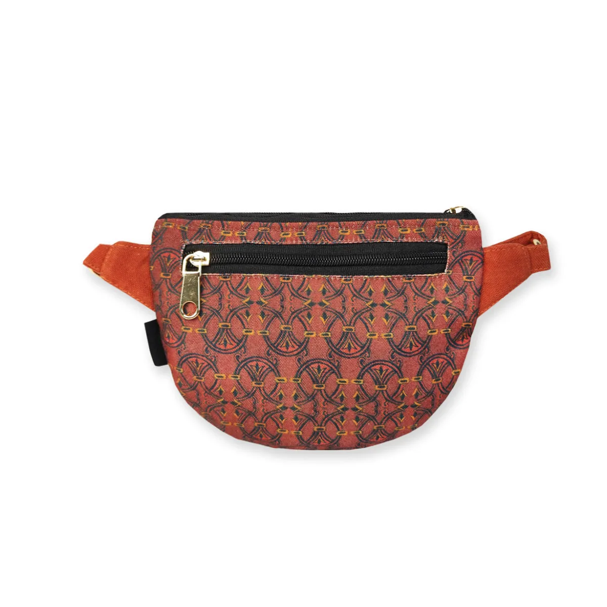 Fanny Pack/Coin Pouch Combo- Maroon Knot
